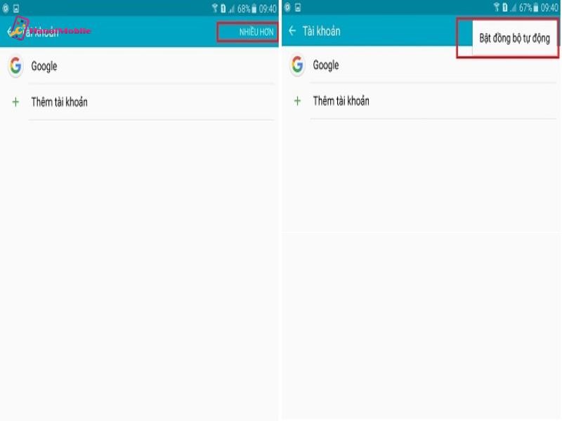 Cách đăng xuất Gmail trên thiết bị Android